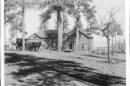 Photograph of the Grand View Hotel on the South Rim of the Grand Canyon in the early 1900s.