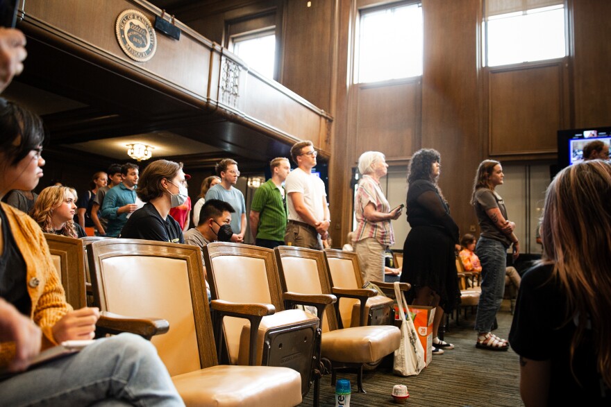 55 people publicly testified in the City Plan Commission meeting on Aug. 5, 2026. Commissioners said 475 letters were sent to the City Plan Commission opposing the project, with zero letters in support.