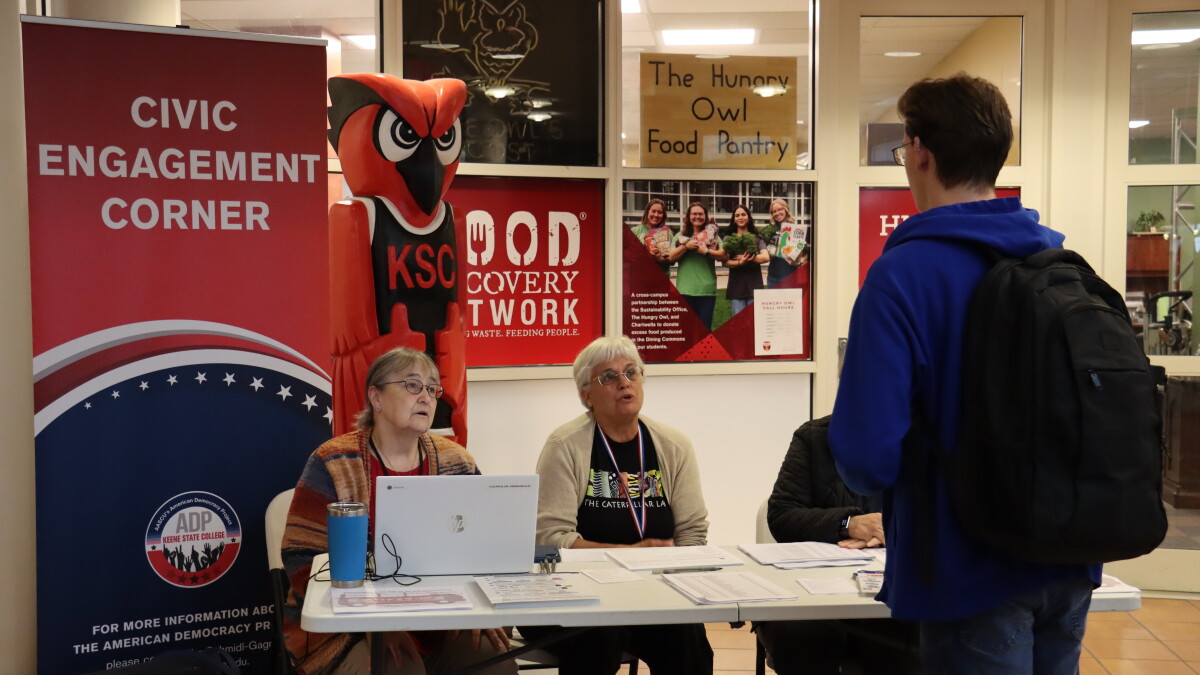 At Keene State, politics remains a touchy subject for students ahead of Election Day