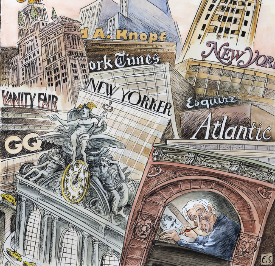 Ed Sorel Memoir Illustrations