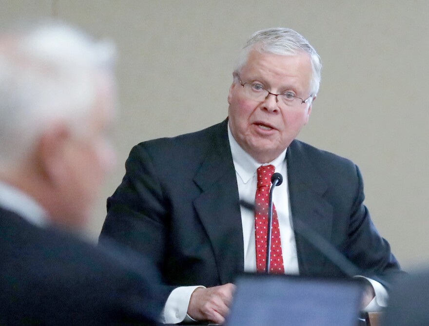 University of Wisconsin System President Jay Rothman speaks during a meeting of the UW Board of Regents on the campus of UW-Madison in Madison, Wis., on Dec. 7, 2023.