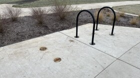 Vandalism at Santa Clara Park in Eugene includes the removal of bike racks.