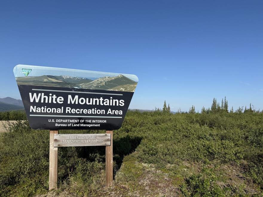 The White Mountains Recreation Area north of Fairbanks is a popular attraction for hikers, campers.
