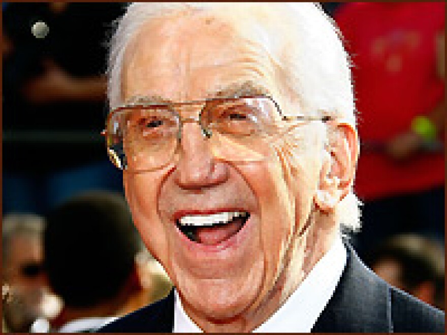 Ed McMahon arrives at the 60th Primetime Emmy Awards on Sept. 21, 2008, at the Nokia Theatre in Los Angeles.