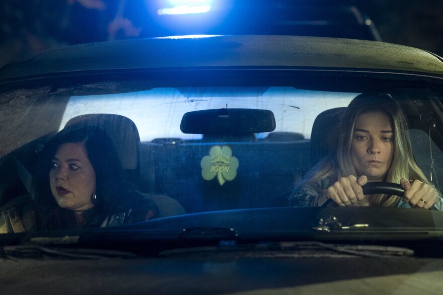 Mary Hollis Inboden and Annie Murphy are two of the leads in the sitcom, Kevin Can F**k Himself.