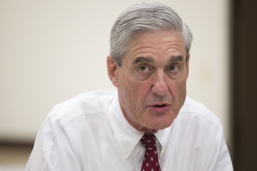 Robert Mueller speaks in 2013, in Washington. Mueller is now leading the probe into Russia's meddling in the 2016 election. (Evan Vucci/AP)