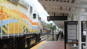 More than a million people have taken Sunrail trains between DeBary and Sand Lake Road since last May. Photo: Renata Sago.