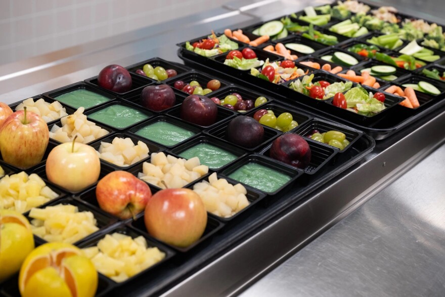 The USDA has canceled two programs that help schools and food banks purchase locally-grown food. Advocates say it could impact children who rely on school lunches for nutrition.