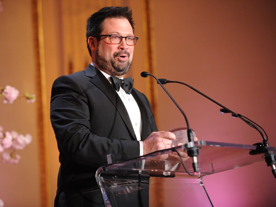 Countertenor David Daniels, speaking at the Opera News Awards in New York City in 2013.