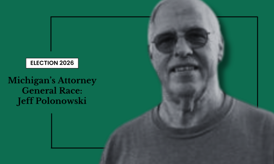 Election 2026: A portrait of Jeff Polonowski, Green Party candidate for Michigan’s Attorney General.