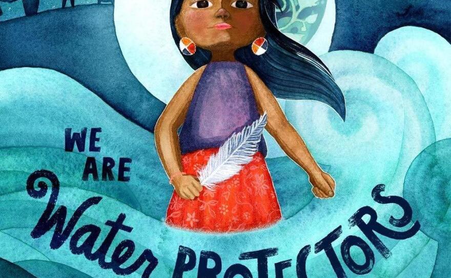 <em>We Are Water Protectors</em>, illustrated by Michaela Goade and written by Carole Lindstrom, won the 2021 Caldecott medal.