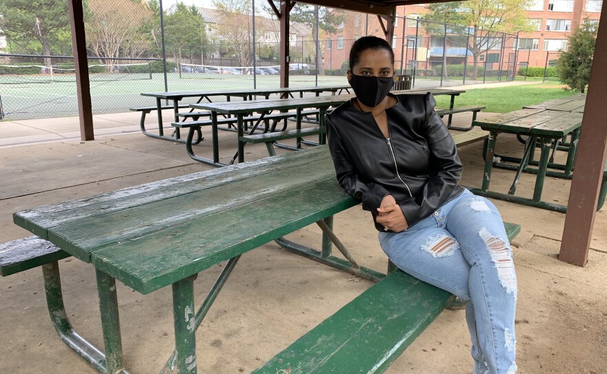 Mahlet Kassa, who emigrated from Ethiopia, worked as a nurse's aide until the pandemic hit and she had to stay home with her children. She was unable to afford her $1,400 a month rent.