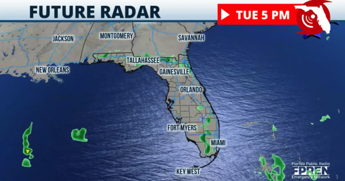 A pair of cold fronts to move across Florida this week, high rip ...