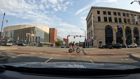 Broad and Exchange Street inetresection in Rochester.