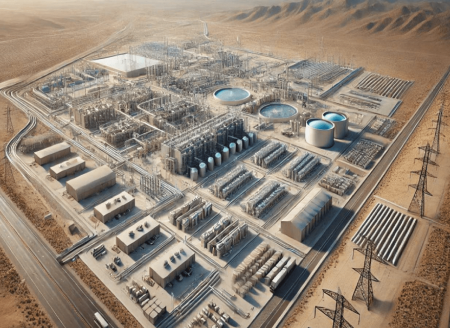 BorderPlex Digital Assets included this rendering of Project Jupiter in a presentation to a legislative committee in New Mexico in July 2025.