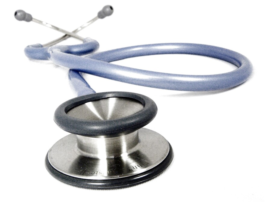 This is a picture of a stethoscope