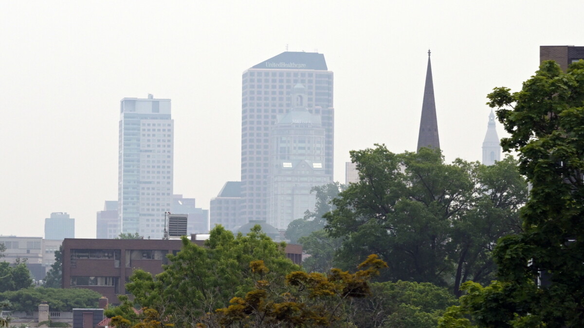 What's up with all the haze in CT? Canadian wildfires bring unhealthy air to New England this week - Vimarsana News