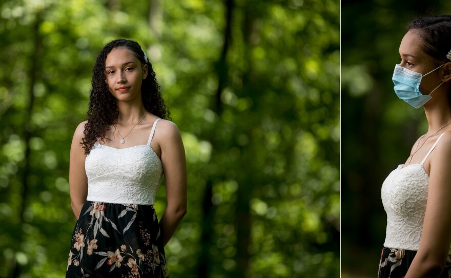 Juliana Woods, 18, Academy of Health Sciences at Prince George's Community College in Largo, Md.