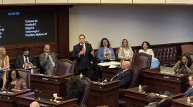 Sen. Bryan Avila closes on the resolution he sponsored to reduce property taxes during a special session on June 2, 2026.