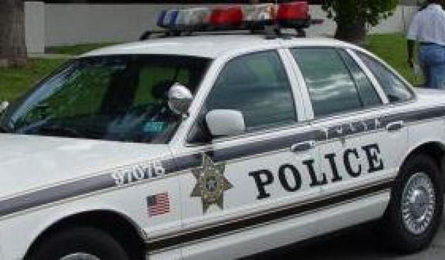 A Tulsa Police car.