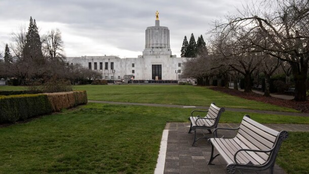 The Oregon State Capitol in Salem, Ore. on Monday, Feb 2, 2026.