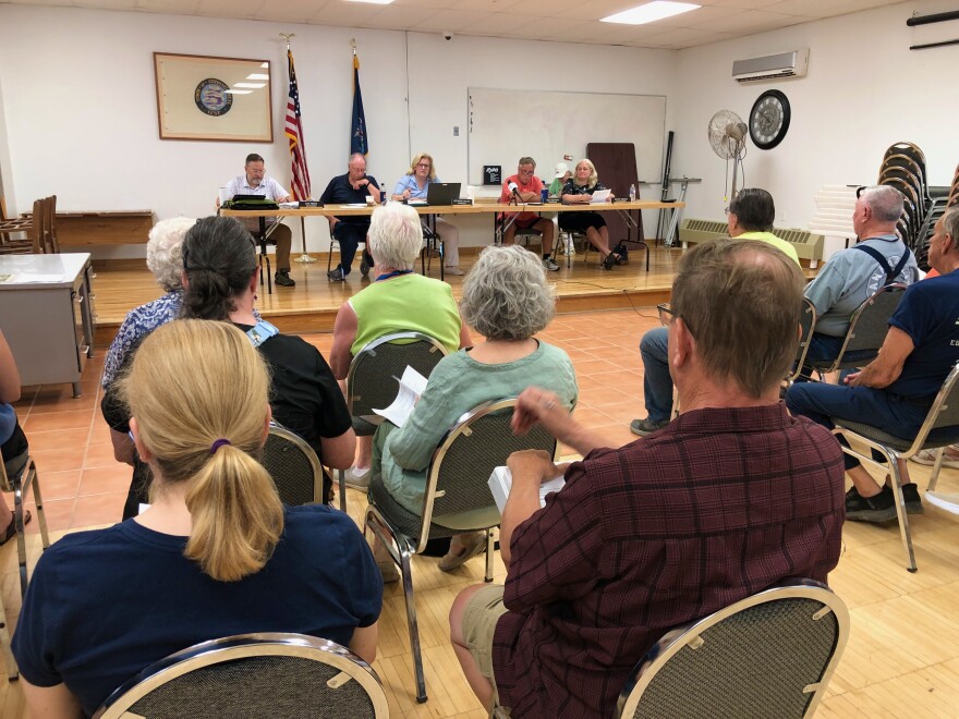 Residents in the town of Corning are voicing concerns about the felony charges against the town's supervisor.