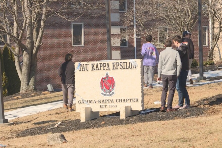 Tau Kappa Epsilon suspended its Indiana University chapter in early February because of violations of the fraternity’s bylaws. (Photo: Steve Burns, WFIU/WTIU News)