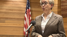 Governor Tina Kotek on a visit to Eugene. (file photo)