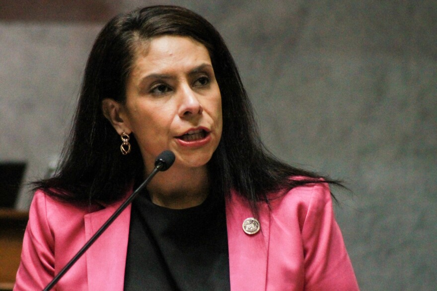 Sen. Cyndi Carrasco (R-Indianapolis) is the author of a priority bill of Gov. Eric Holcomb's that expands access to state disaster relief funds.