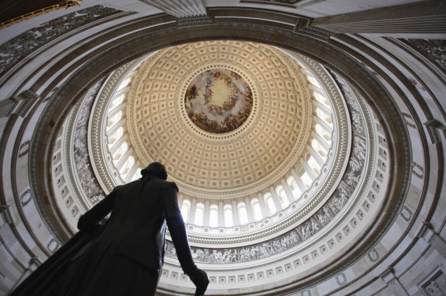 U.S. Capitol Rotunda interior, Sept. 26 2011.