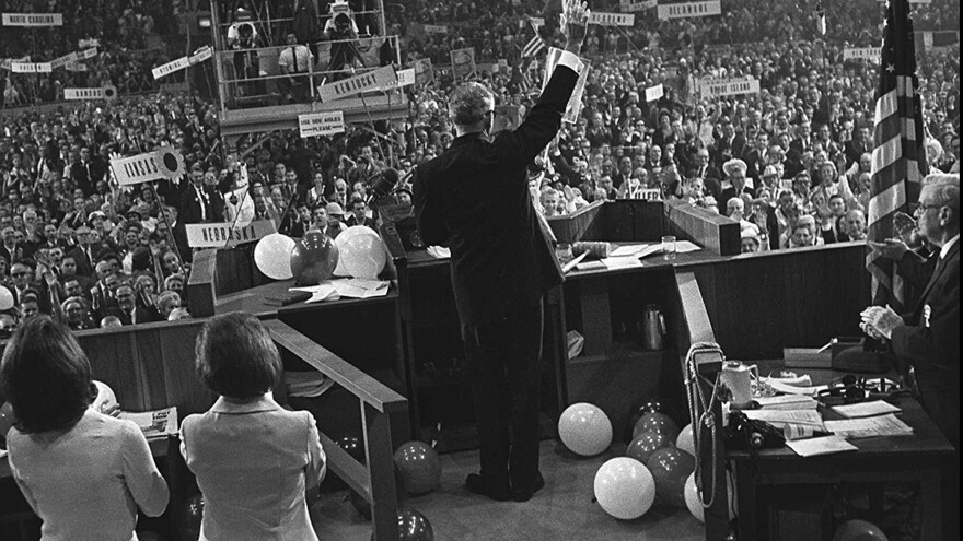 Barry Goldwater's acceptance speech in 1964 declared war on moderates.