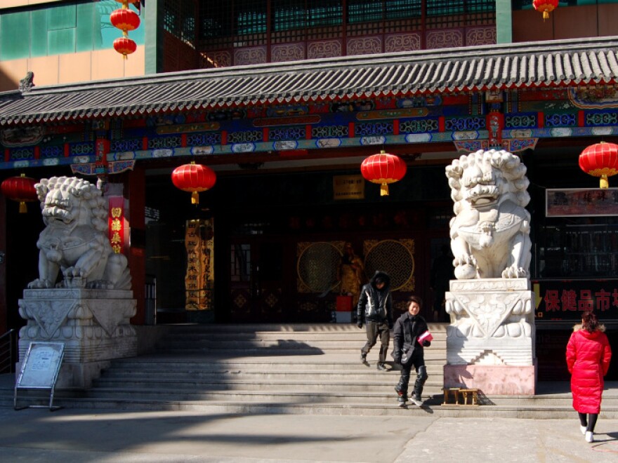 An investigation of this Beijing antique mall in November found more than 20 shops selling illegal ivory.