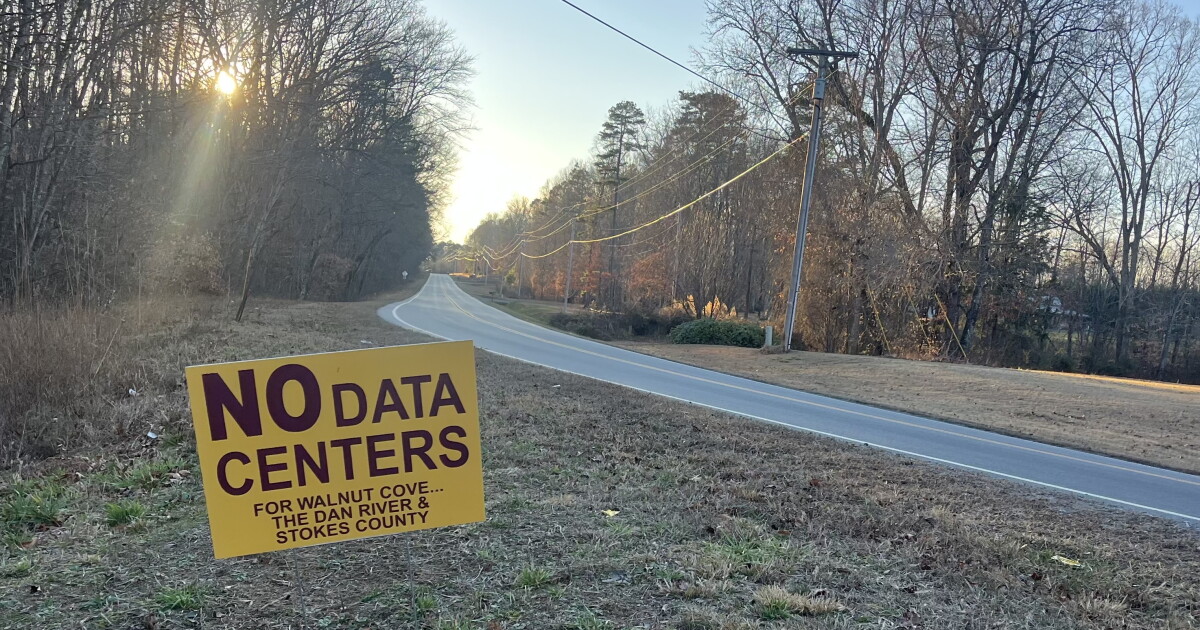 Data center proposal sparks backlash in Stokes County | WUNC News