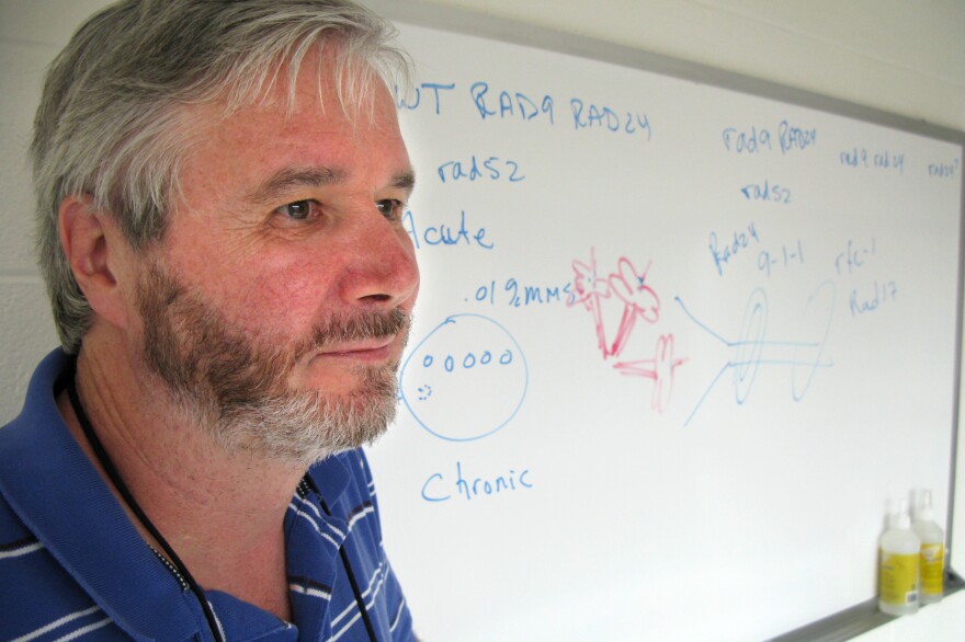 Dan Burke, a biochemist at University of Virginia, will likely have to close his lab. Research institutions overspent on infrastructure in boom times, he says.