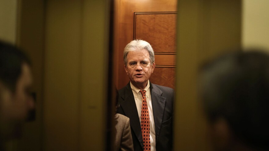 Former Oklahoma Sen. Tom Coburn, seen on Capitol Hill in 2013, has died at the age of 72.