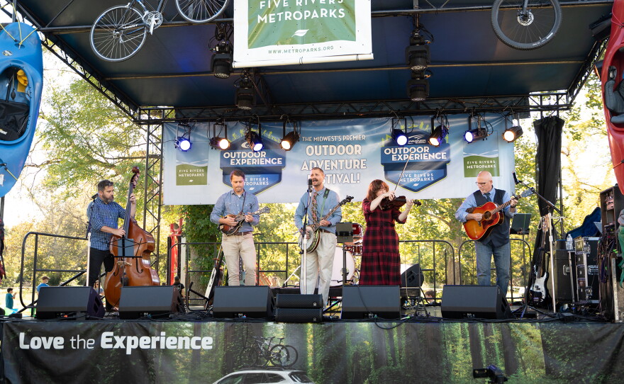 Possum Creek Ramblers performs at the Wagner Subaru Outdoor Experience on October 4, 2026.
