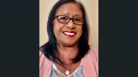 This is a selfie of Sarojanie Ibrahim