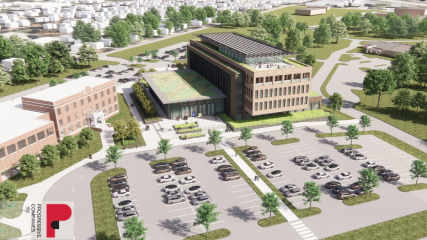 Artist's rendering of the new Kent County administrative building.