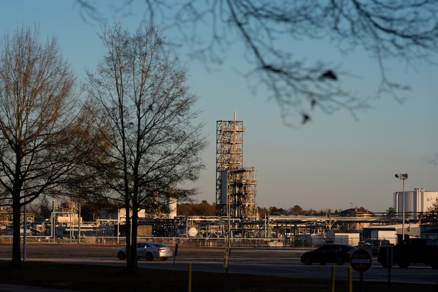 The Chemours Company, Fayetteville Works in White Oak, N.C., on Tuesday, Dec. 9, 2025.