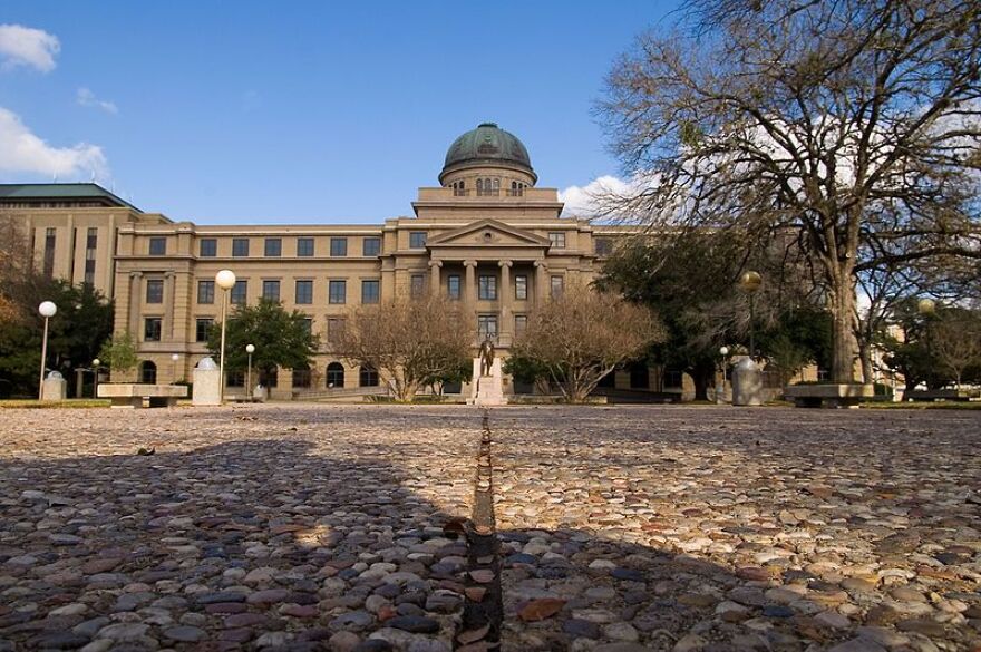 The Academic Building at Texas A&M University.