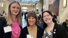 (L-R) Emma West, Joan S, Melody Colonel