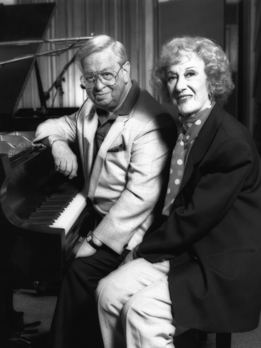 Marian McPartland with Mel Tormé, 1992