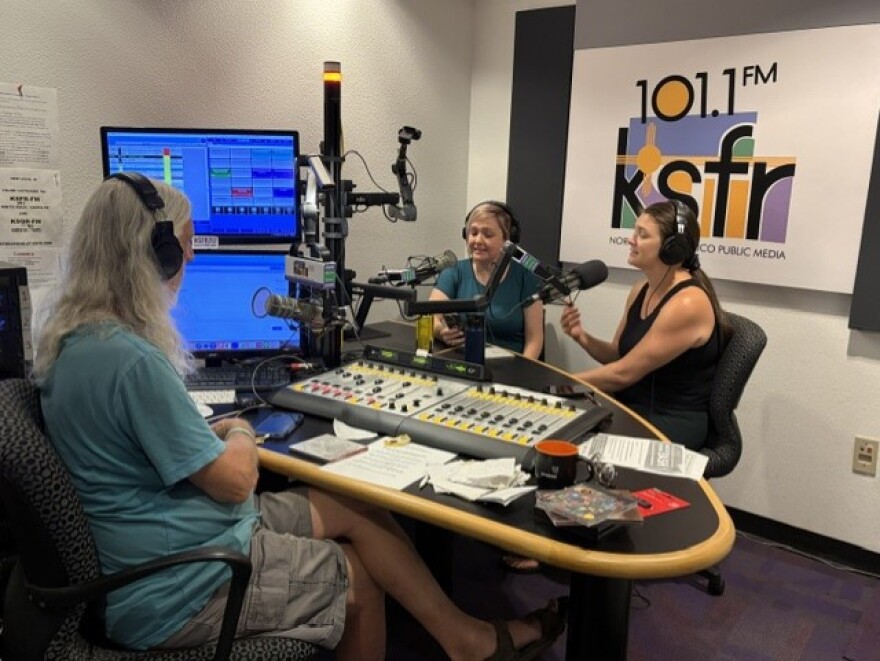 Nicolle Jensen and Alysha Shaw of Rumelia Collective with Bird Thompson