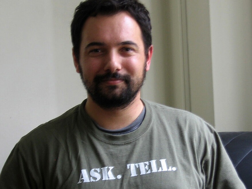 After seven years in the Air Force, Anthony Loverde went into his commander's office and "outed" himself.