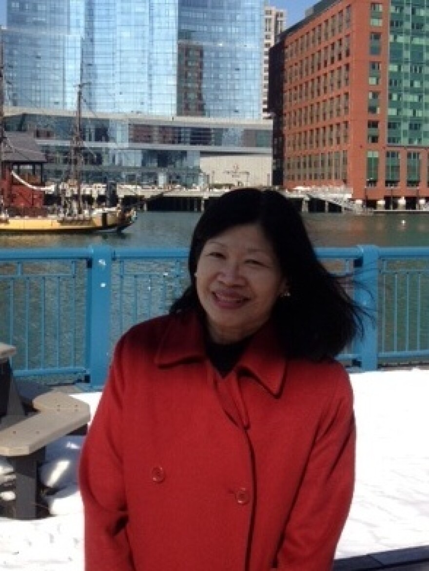 Vivien Li heads the Boston Harbor Association. Her organization is advising property owners in the city on how to prepare for potential flooding.