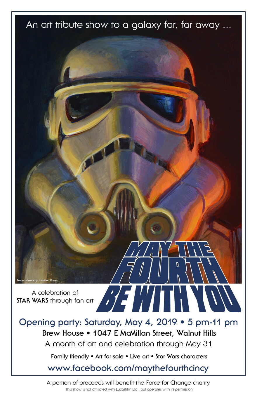 The Star Wars franchise has inspired artists for more than four decades.