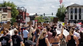 On June 5, 2020, thousands protested through the streets of downtown Bloomington calling for racial justice.