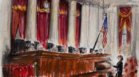 U.S. Supreme Court justices listen to arguments in the Murphy v Carpenter case on Nov. 27, 2018.