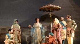 Cleopatra, Virginia Mims and her court