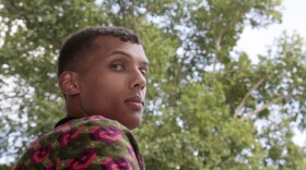 The artist from Belgium known as Stromae poses in Paris in July 2013.